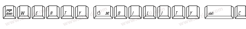 Qwerty Ability Scrip字体转换